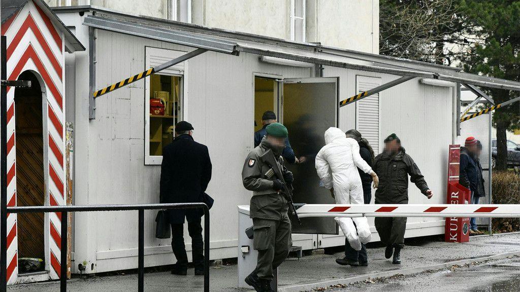 Soldat in Kaserne erschossen: Tatrekonstruktion