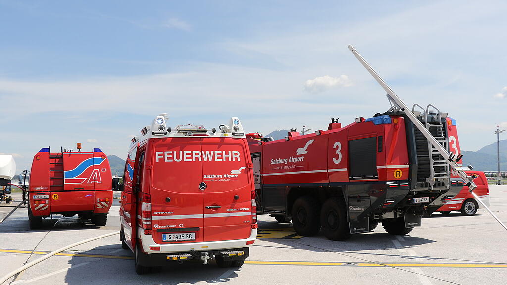EInsatzübung, Salzburg Airport
