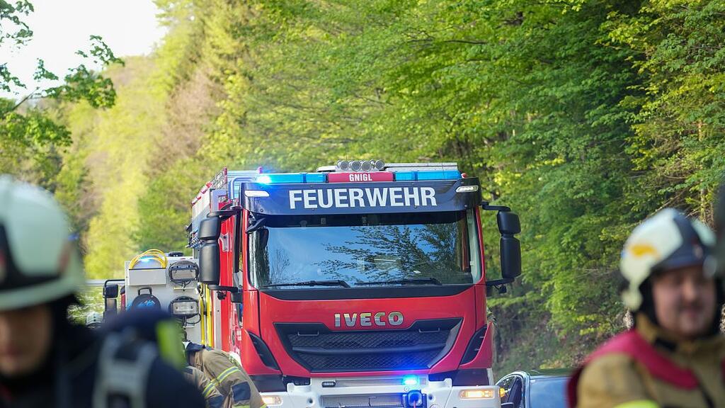 Feuerwehrübung in Guggenthal