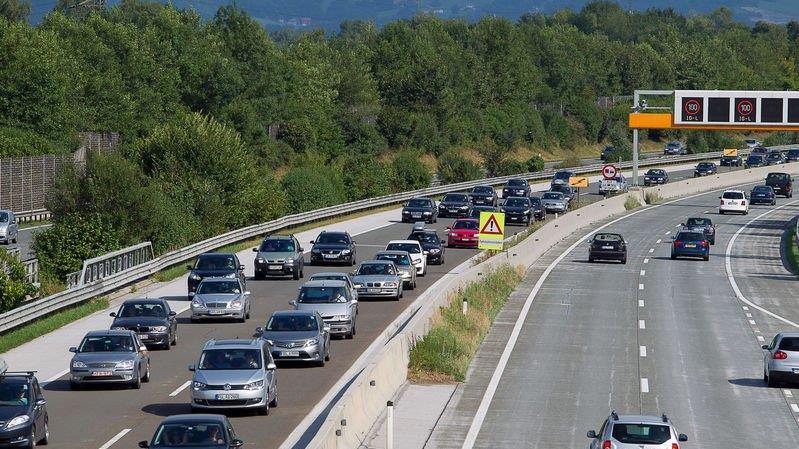 Rückreiseverkehr auf A10