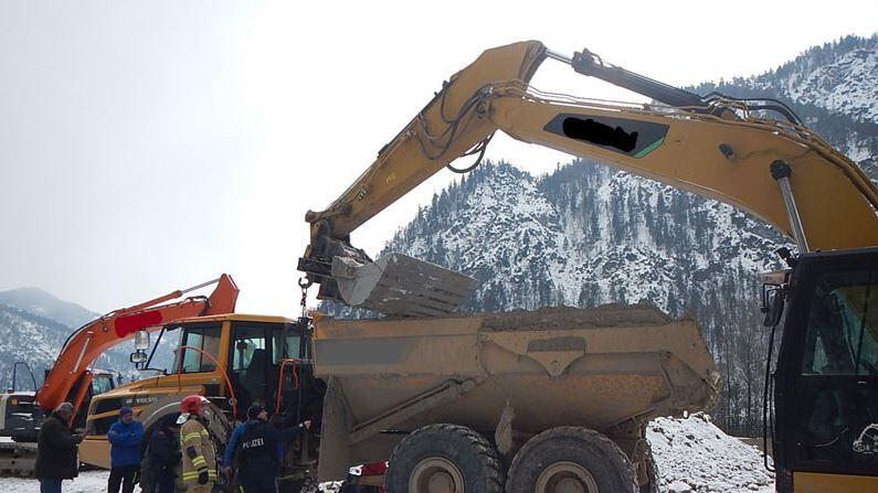 Schwerer Arbeitsunfall in Saalfelden.