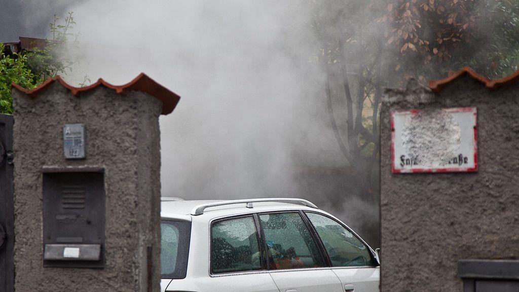 Gartenbrand in der Fasaneriestraße