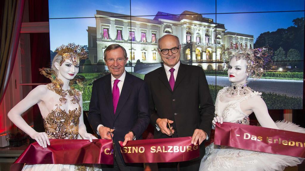 Feierliche Eröffnung des Casinos Salzburg im Schloss Klessheim