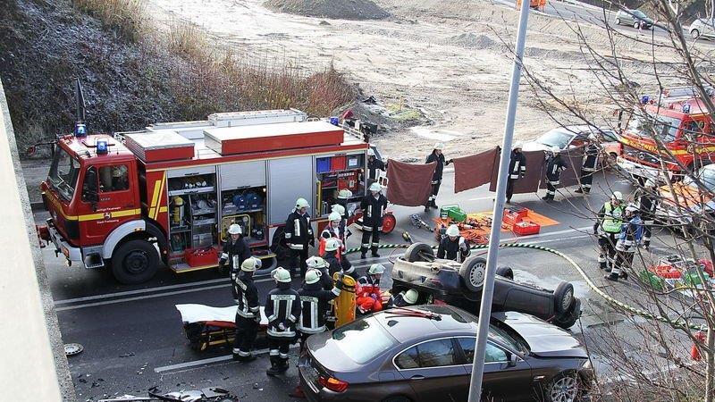 Schwerer Crash in Freilassing