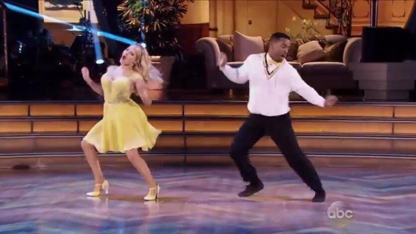 Alfonso Ribeiro alias Carlton Banks begeisterte das Publikum mit seinem ausgeflippten Tanz-Stil.