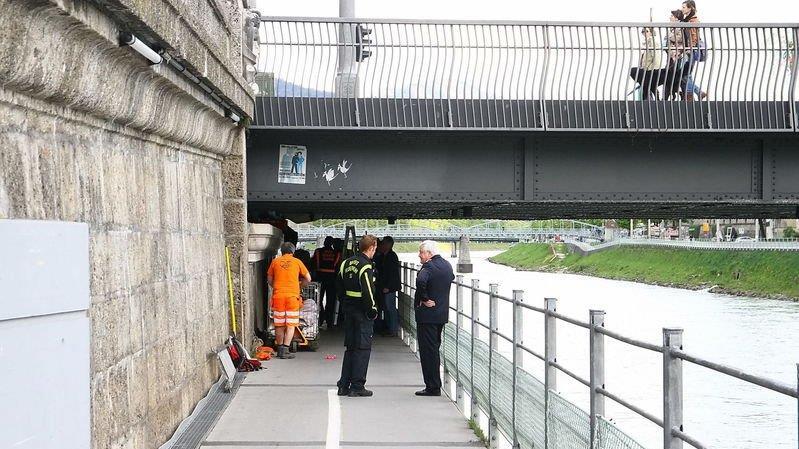 Staatsbrücke geräumt