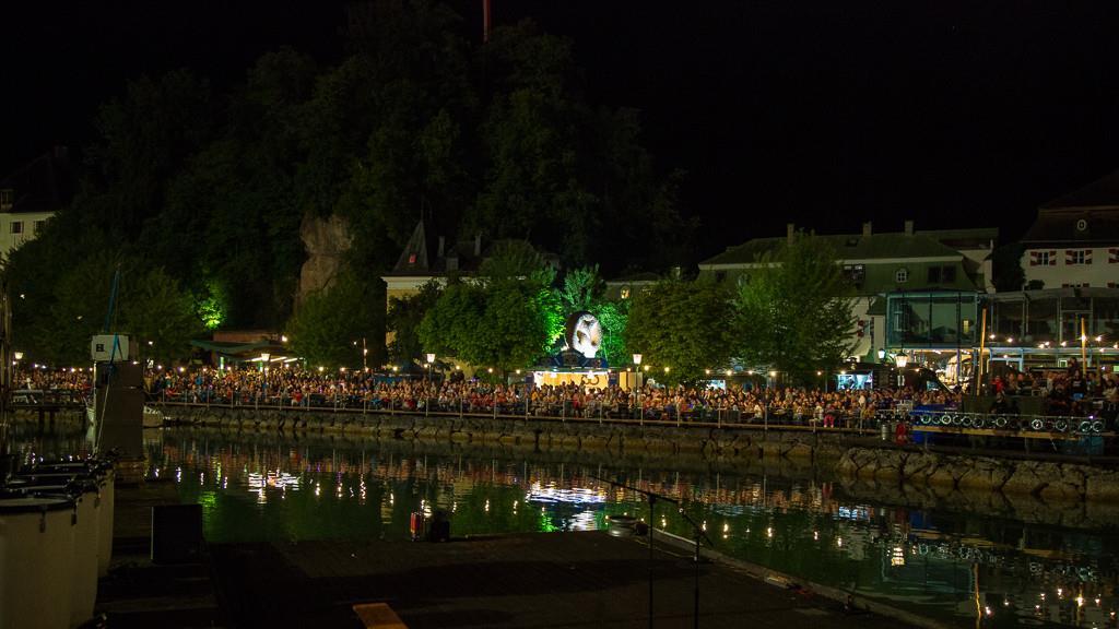 Das spektakuläre Feuerwerk am Seefest Mattsee