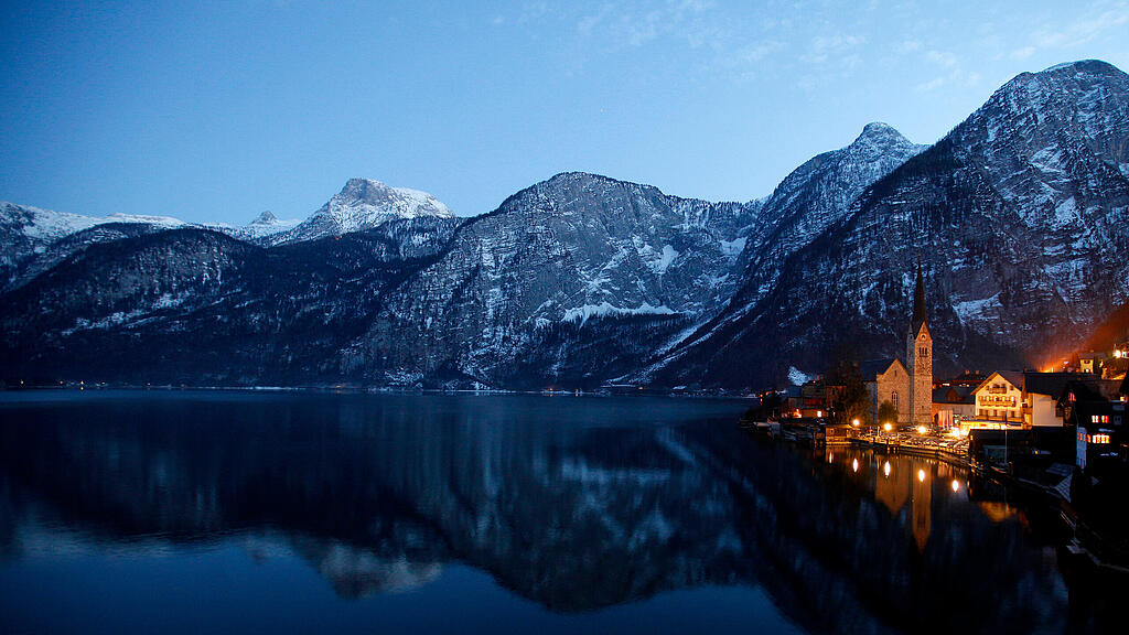 Hallstätter See, Hallstatt, Winter