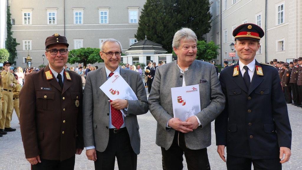 Florianifeier in der Stadt Salzburg