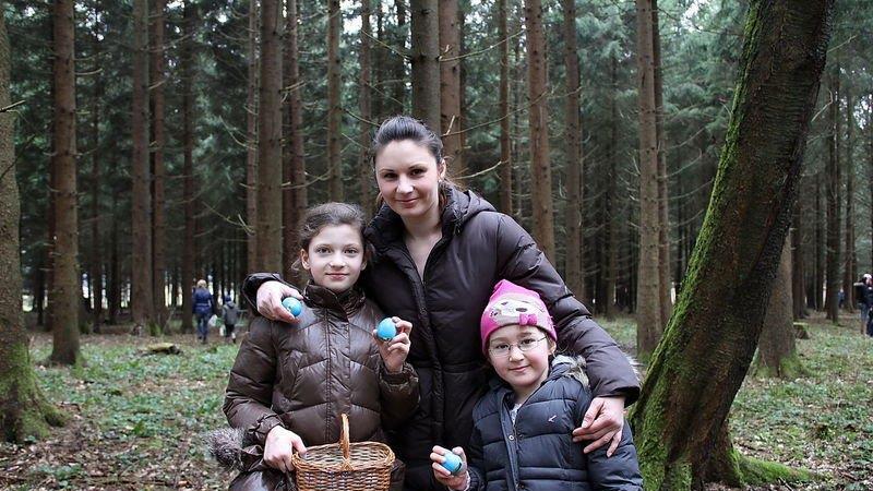 Eiersuchen im Laschenskywald