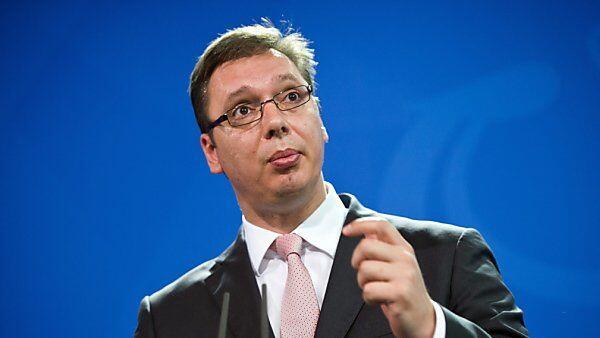 Serbiens Premier Vucic will hart durchgreifen