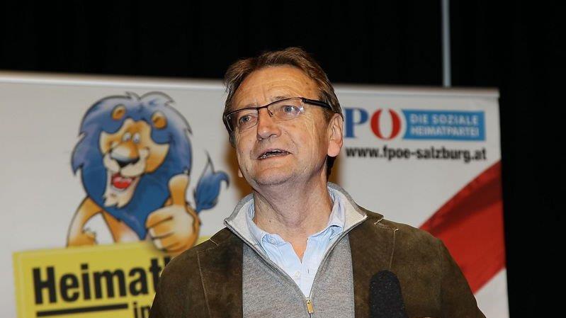 H.C. Strache im Stiegl-Keller