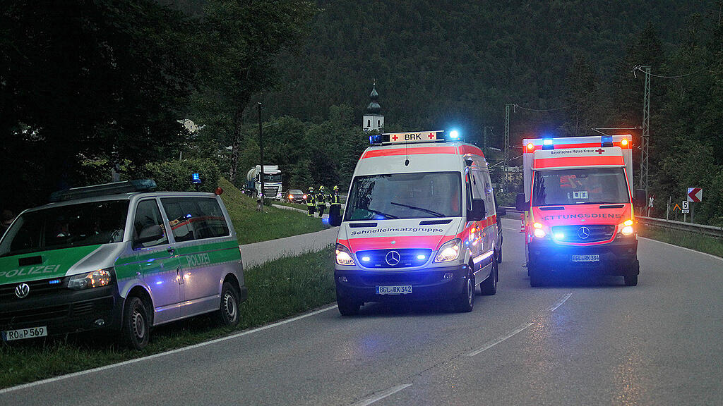 Fahrradunfall Bischofswiesen Winkl