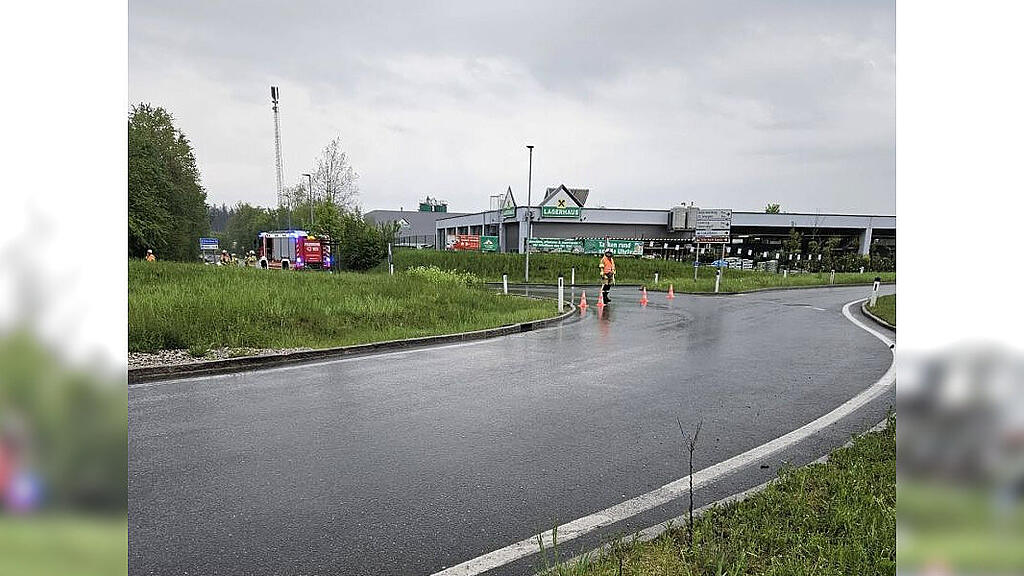 Unfall B156 Göming