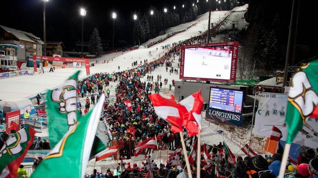 Super-Fan-Stimmung in Flachau