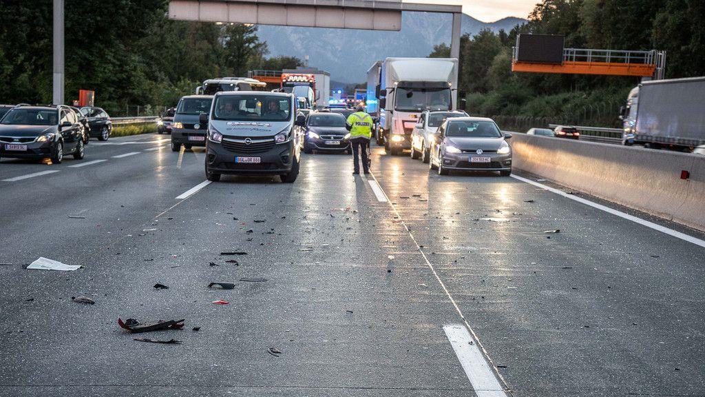 Auffahrunfall auf der A1