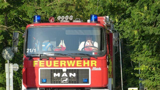 Waldbrand am Thumsee: Großeinsatz
