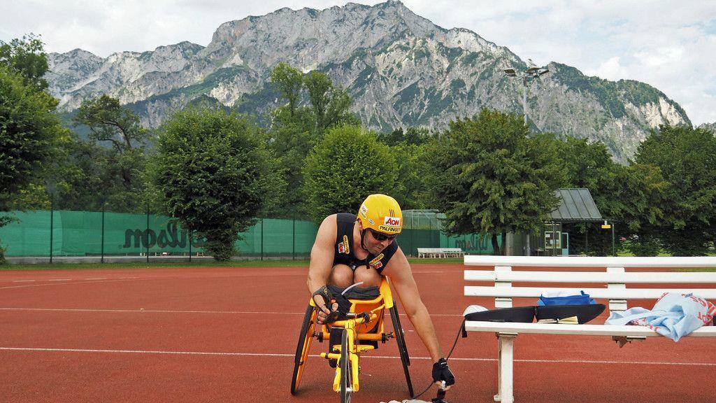 Thomas Geierspichler im Training
