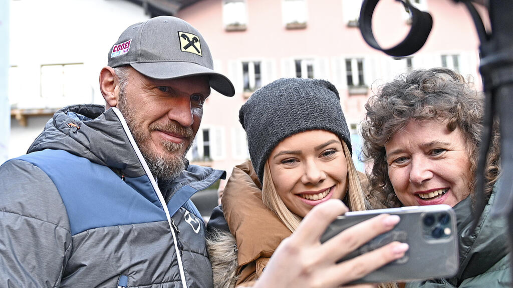 Marcel Hirscher, Hermann Maier, Kitzbühel