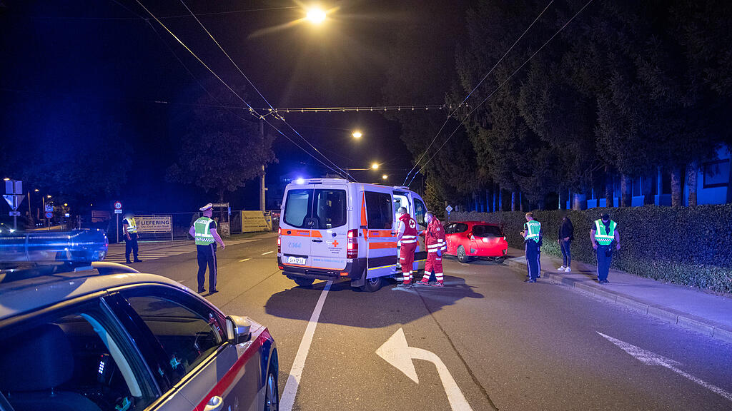 Unfall Ignaz Harrer Straße