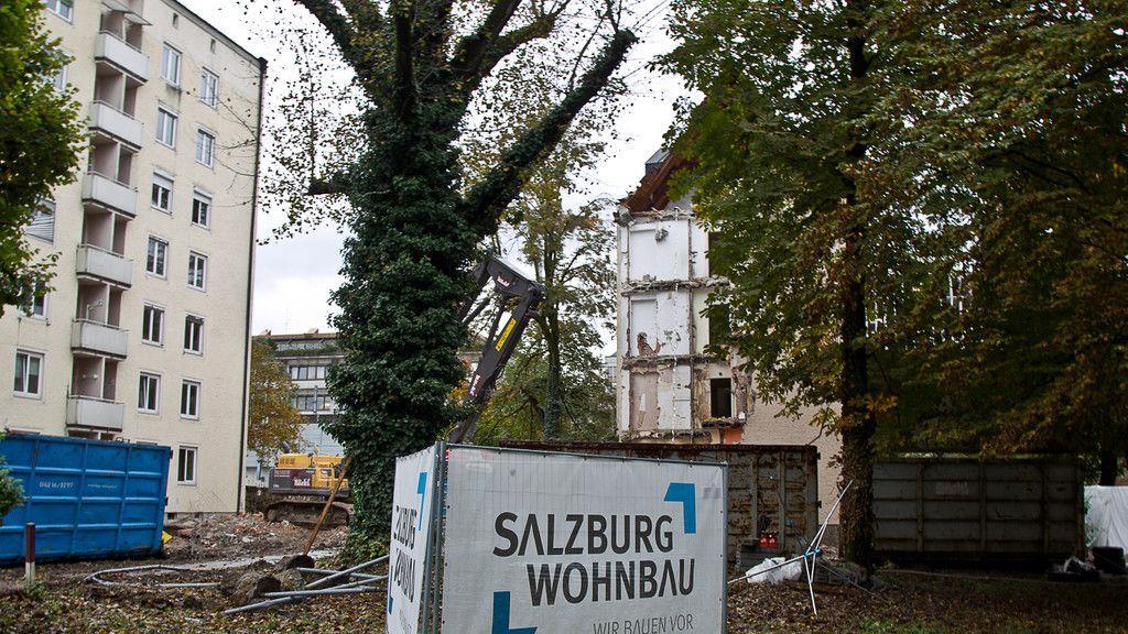 Bauarbeiten Strubergasse
