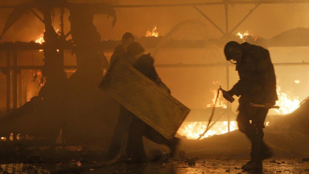 Kiew brennt: Ausschreitungen fordern Todesopfer