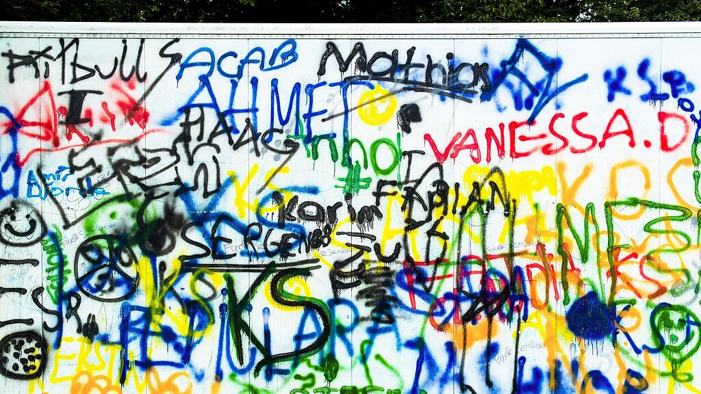 Eine eigens eingerichtete "Soko Graffiti" ging auf Sprayer-Jagd.