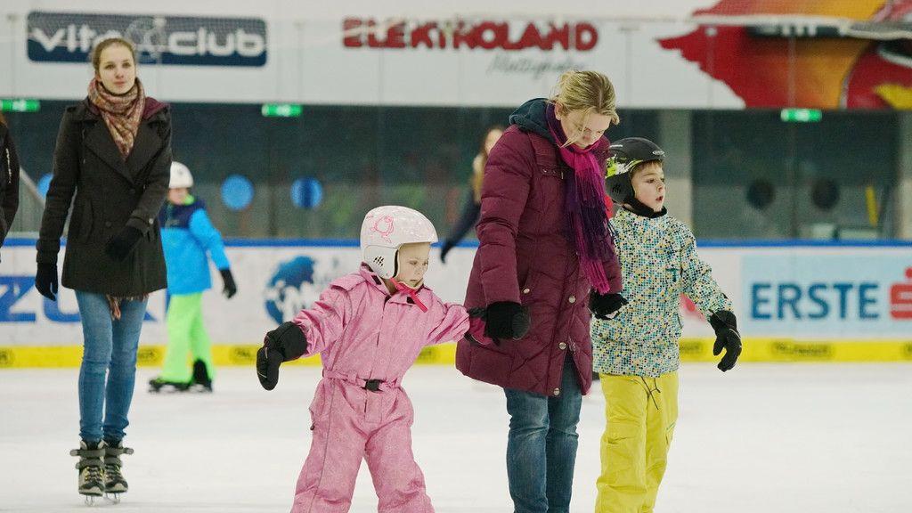 Weinachts-Eislaufen für die Kinderkrebshilfe