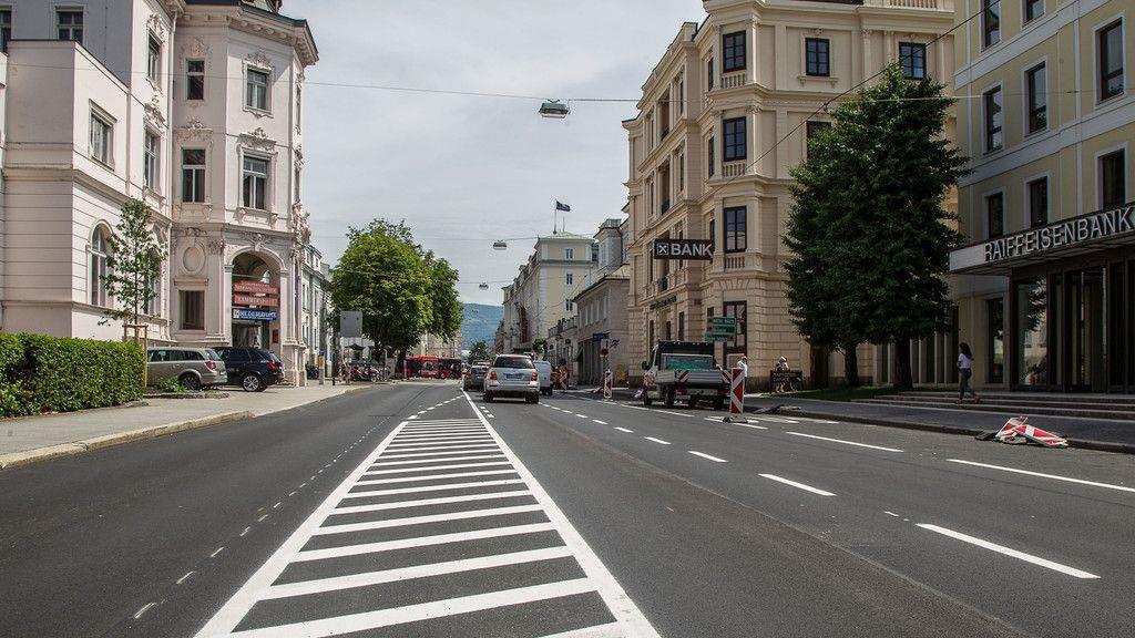 Letzte Arbeiten in der Schwarzstraße