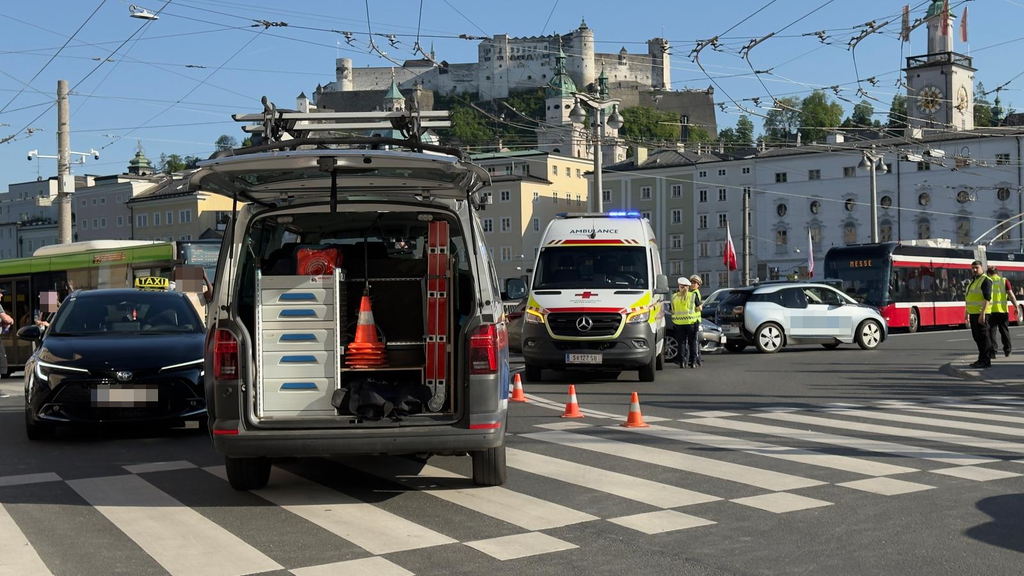 Motorradunfall Staatsbrücke