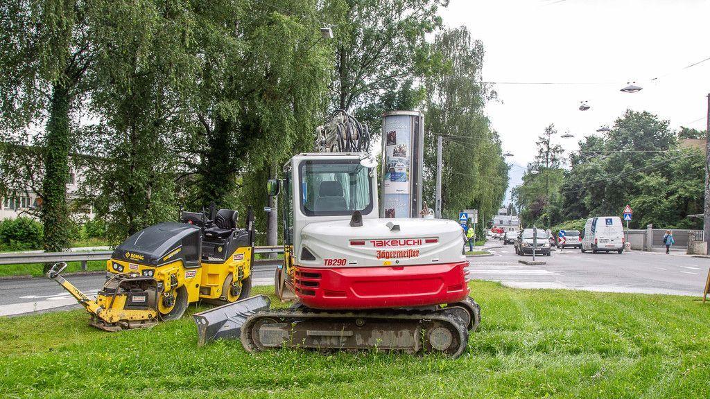 Kreisverkehr in Maxglan: Vorarbeiten gestartet