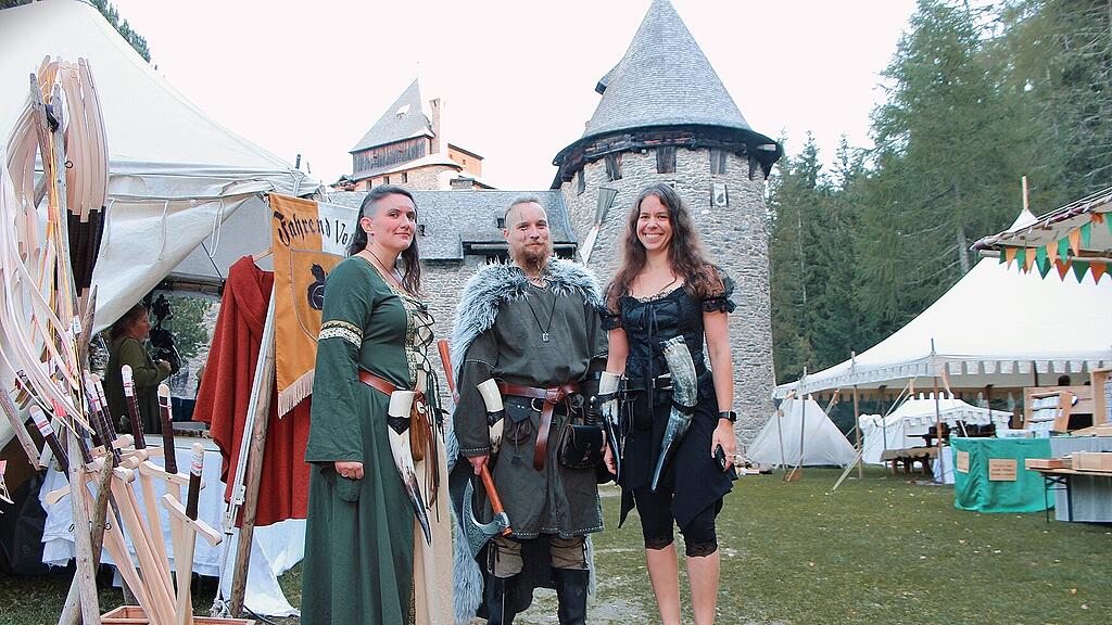 Mittelalterfest auf Burg Finstergr\u00fcn