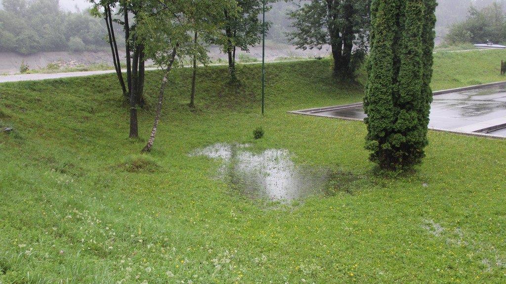Hohe Pegel im Tennengau