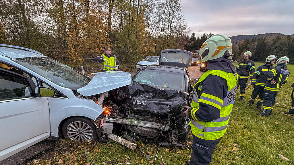 Frontalcrash in St. Lorenz