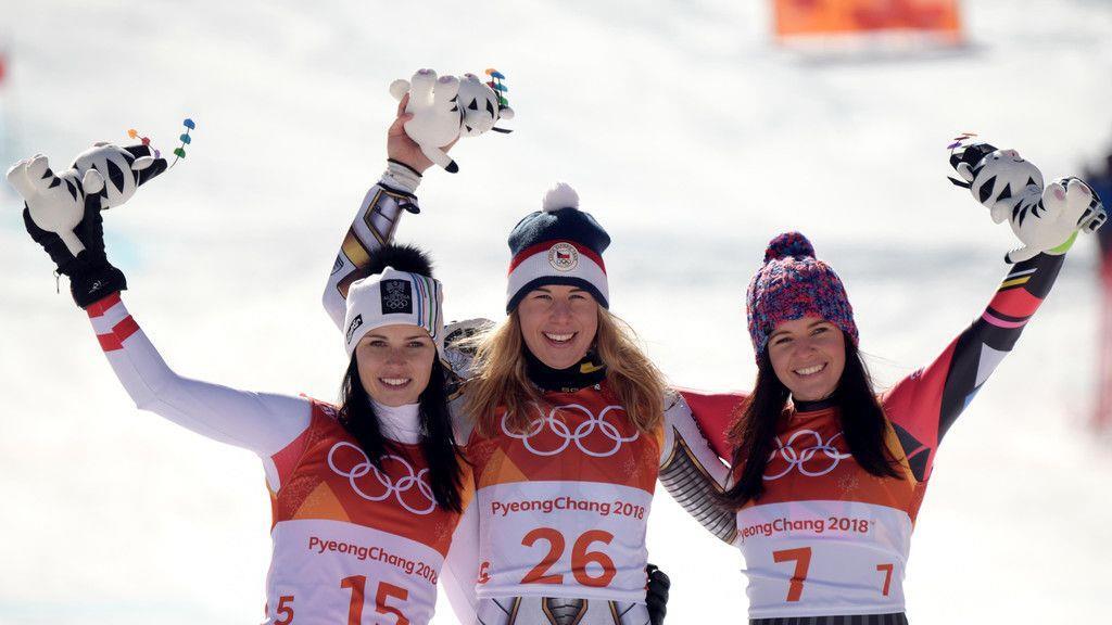 Olympia: Anna Veith holt Super-G-Silber
