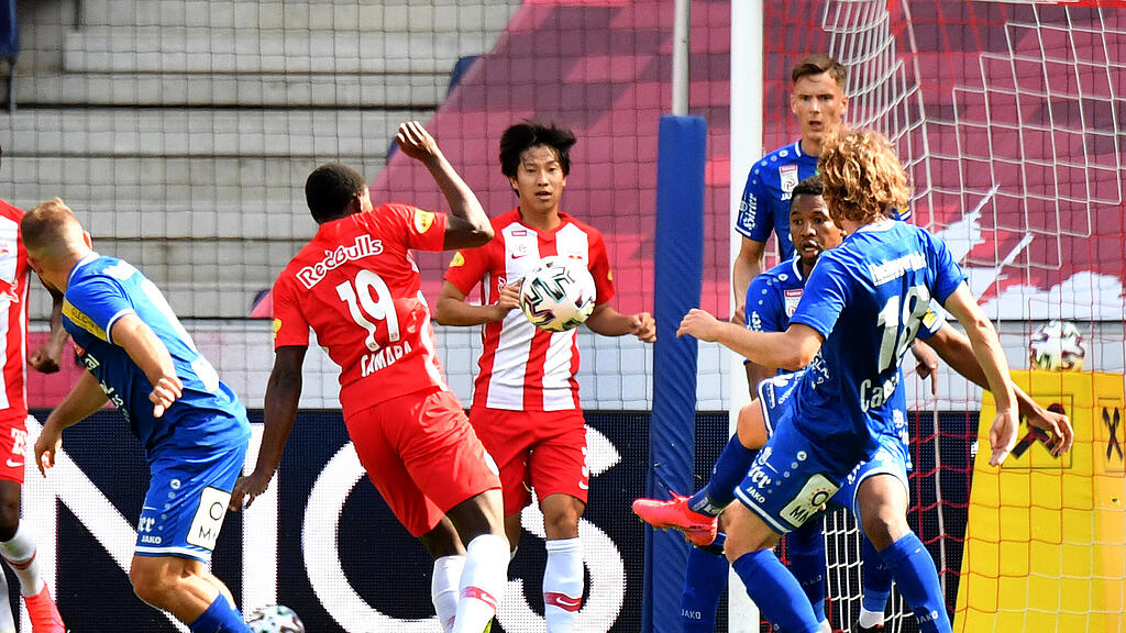 Salzburg gegen Hartberg, Meistergruppe