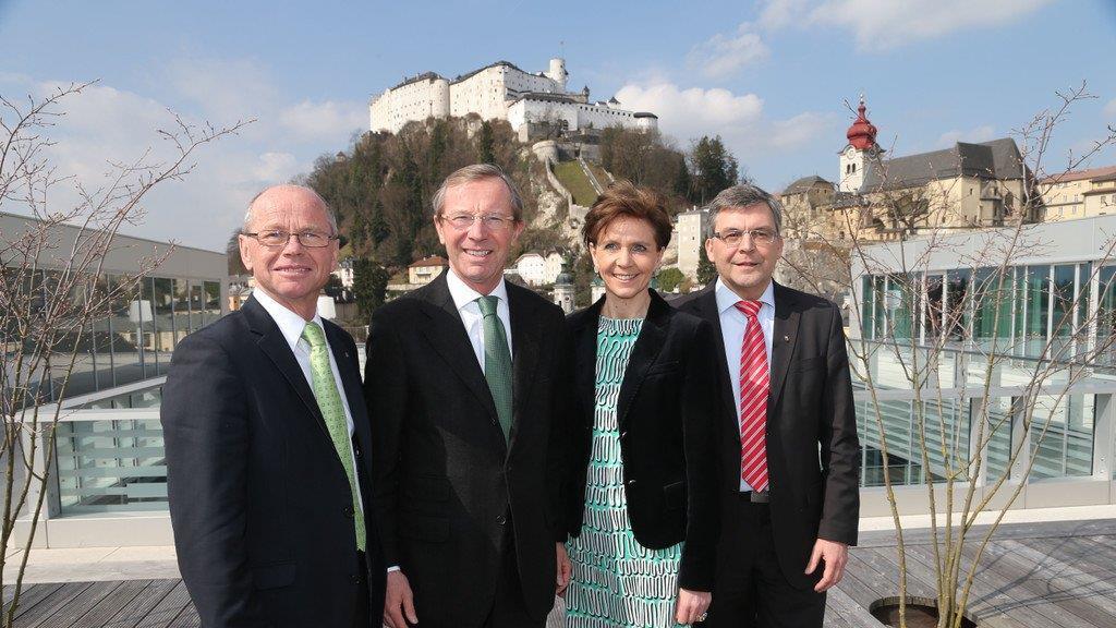 Die neue ÖVP-Spitze für Salzburg