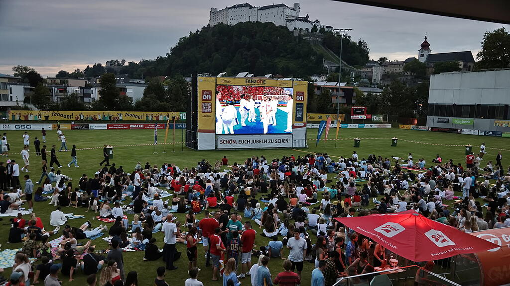 EM-Finale 2024: Public VIewing in Salzburg