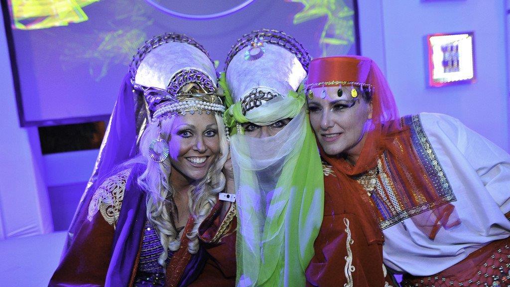 Beim Life Ball im Rathaus