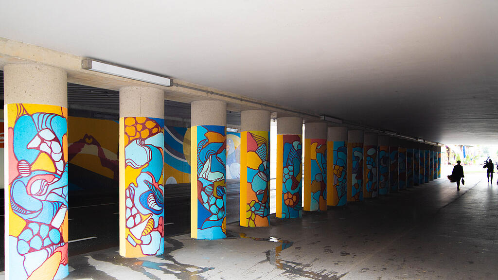 Graffiti-Projekt in der Stadt Salzburg