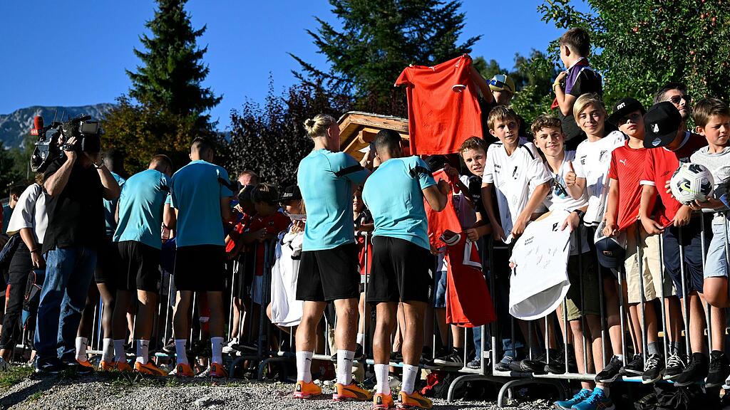 ÖFB, Training,