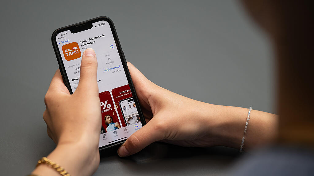 Shopping-App Temu