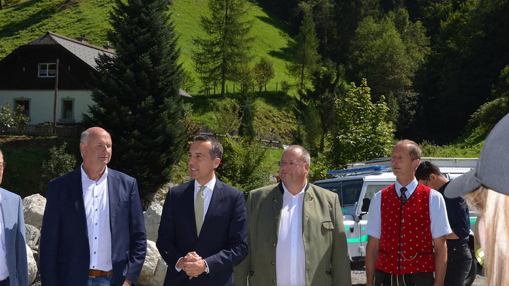 Bundeskanzler Kern in Großarl