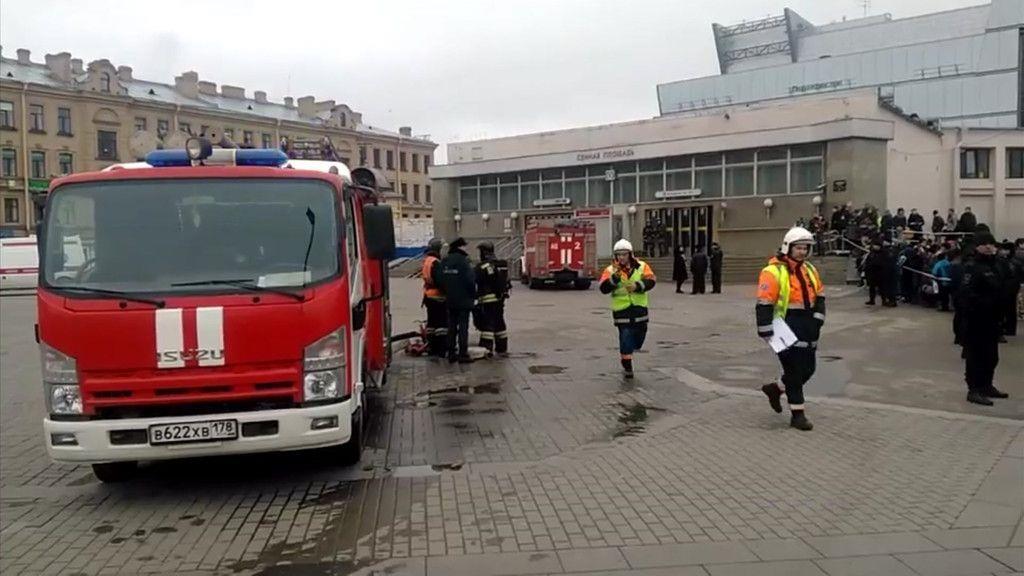 Explosionen in St. Petersburg