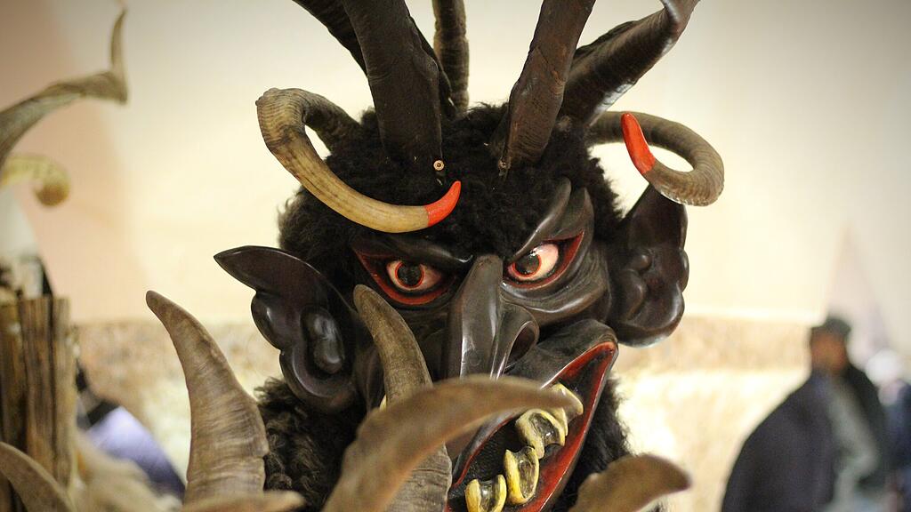 Krampus - Loavn- Ausstellung Brennhof