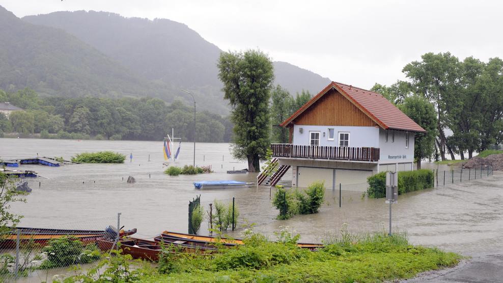 "Land unter" in OÖ