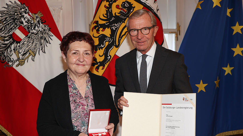 Ehrungen vom Land Salzburg