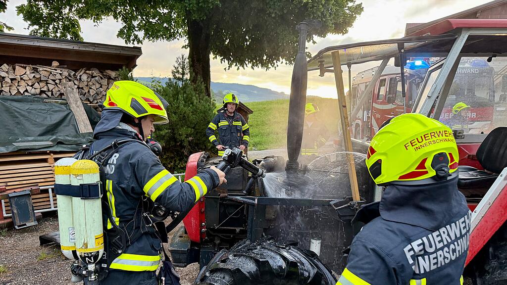 Traktorbrand Innerschwand