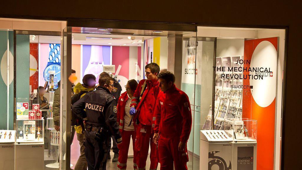 Raubüberfall auf Uhrengeschäft in Getreidegasse