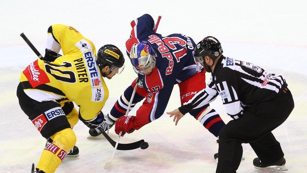 Vienna Capitals auf dem Eis